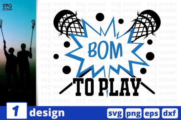 Bom to Play: A Designer’s Take on Lacrosse Quote Art