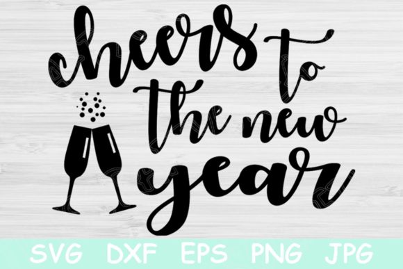 Cheers to the New Year SVG: A Designer’s Review