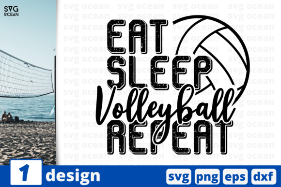 Eat Sleep Volleyball Repeat: A Designer’s Embroidery Review