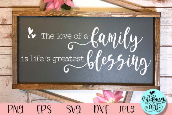 Review: Family Quote Wood Sign SVG for Embroidery