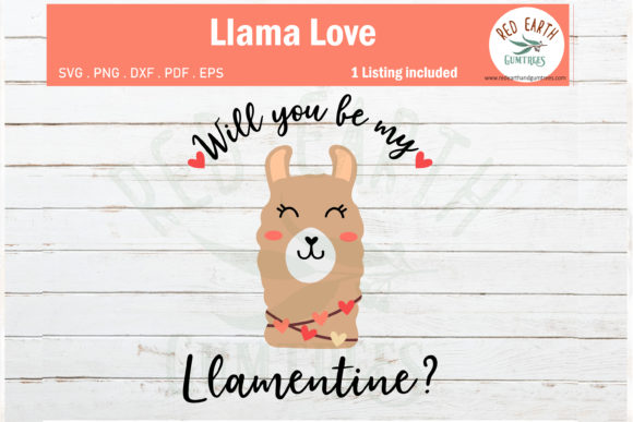 Review: Will You Be My Llamentine SVG for Embroidery
