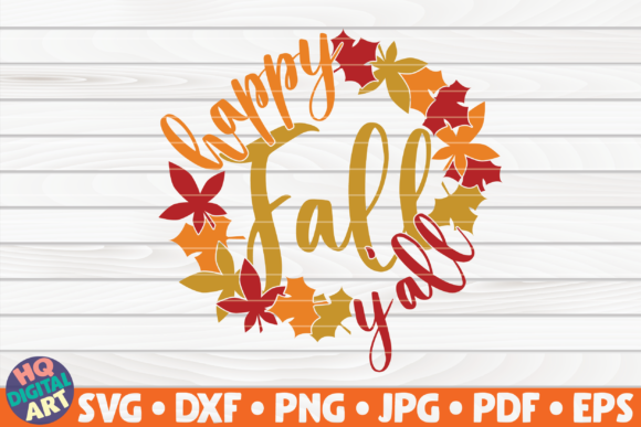 Reviewing the Happy Fall Y all SVG for Real Embroidery
